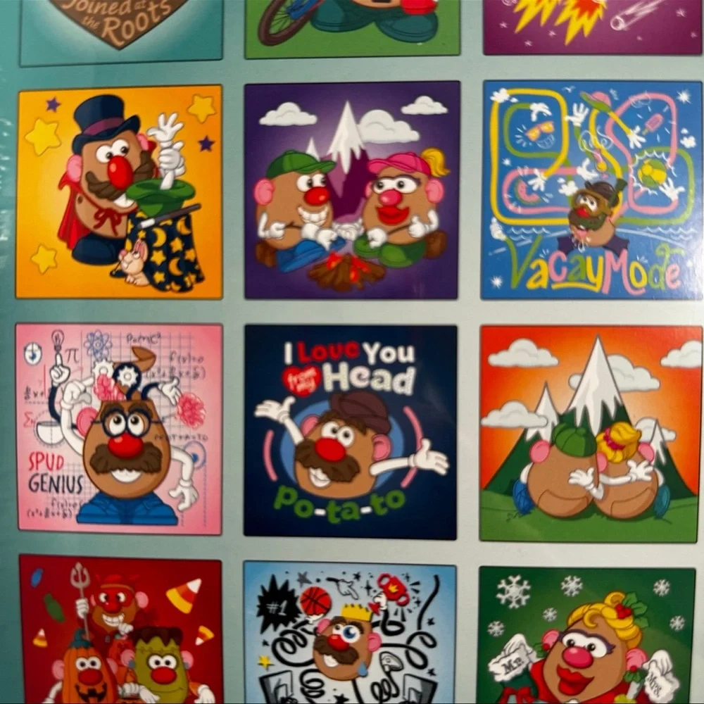 Mr. Potato Head - 16 Month 2025 Wall Calendar